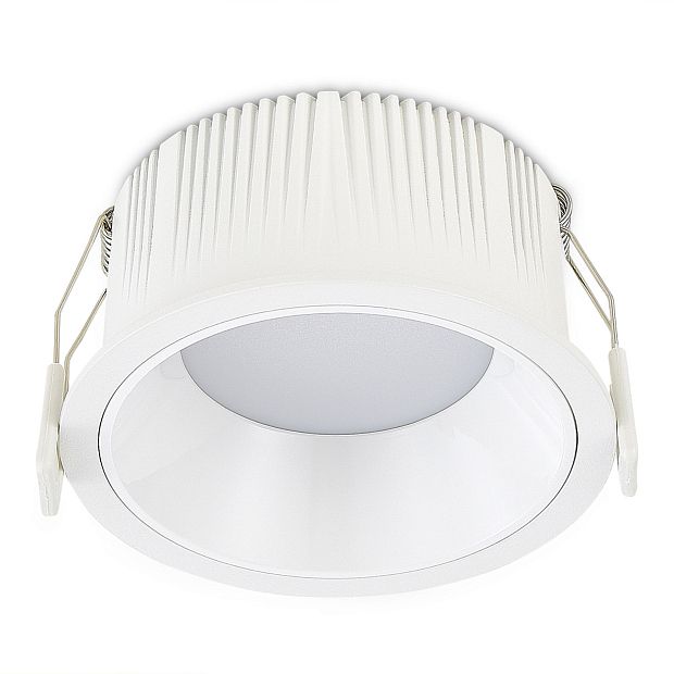 Св-к встр. Белый LED 1*12W 3000K 1 080Lm Ra80 120° IP20 D105xH50 100-240V