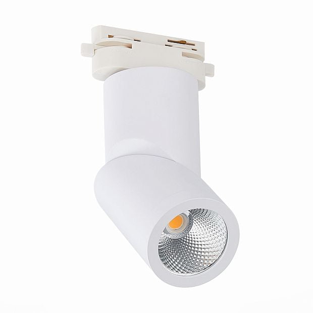 Св-к трек. Белый LED 1*10W 4000K 800Lm Ra>90 38° IP20 D60xH190 165-265V