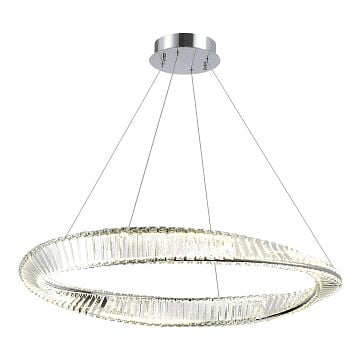 Светильник подвесной RITORTO Хром/Прозрачный LED 1*58W 4000K