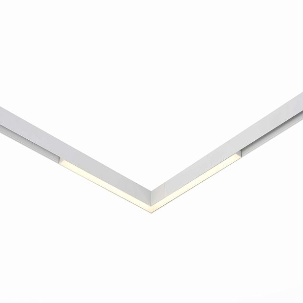 Магнитный трековый светильник белый LED 1*15W 3000K 950Lm Ra>80 120° IP20 L305xW305xH25