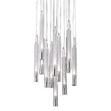 Подвесной светильник Candle P68094-13 chrome