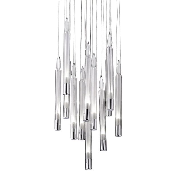 Подвесной светильник Candle P68094-13 chrome