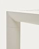 Превью Culip Алюминиевый уличный стол с порошковым покрытием белого цвета 180 x 90 см
