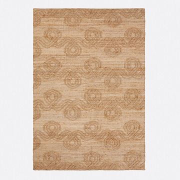 Ковер из джута Belby 200 x 290 см бежевый