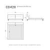 Превью Кровать CASCADE 420