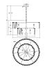 Превью Подвесной светильник Puntes MOD043PL-12G