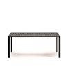 Превью Culip Алюминиевый уличный стол с порошковым покрытием серого цвета 180 x 90 см