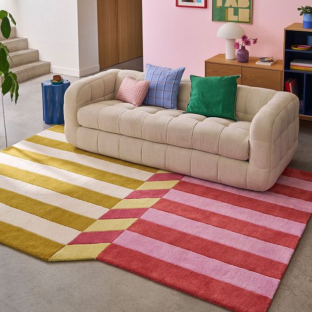 Ковер 100 шерсть Rohana 200 x 290 см желтый