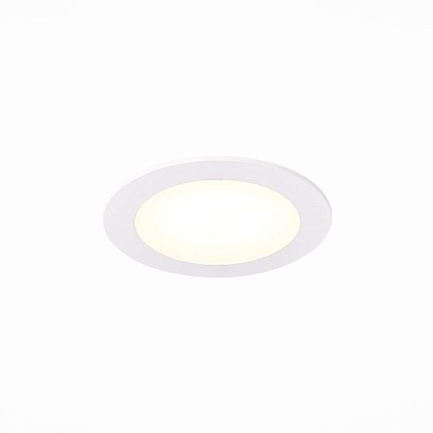 Св-к встр. Белый LED 1*6W 4000K 370Lm Ra80 110° IP20 D120xH8 90-265V