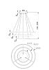 Превью Подвесной светильник Rim MOD058PL-L100BS4K
