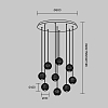 Превью Подвесной светильник Maytoni MOD293PL-L56BS3K