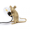 Превью Настольная лампа Mouse Lamp Sitting GOLD USB