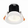 Превью Св-к встр. Белый LED 1*10W 3000K 900Lm Ra>90 38° IP20 D85xH75 170-240V