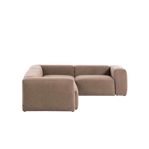 Угловой 4-х местный диван Blok 320 x 230 cm розовый