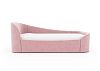 Превью Диван-кровать KIDI Soft с низким изножьем 90*200 см R антивандальная ткань (розовый)