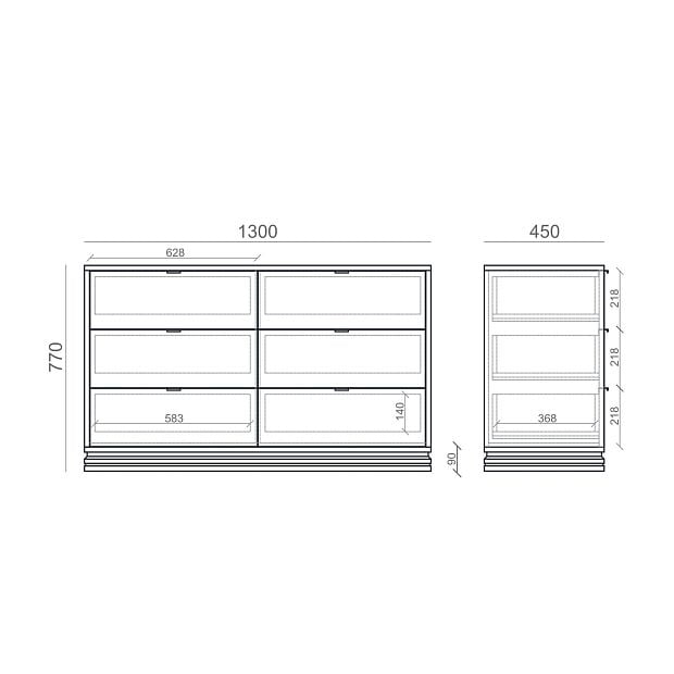 Комод TLD042