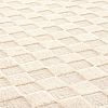 Превью Однотонный ковер в шахматную клетку Bilmo 160 x 230 см бежевый