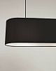 Превью Palette lampshade in black 20 x 75 cm