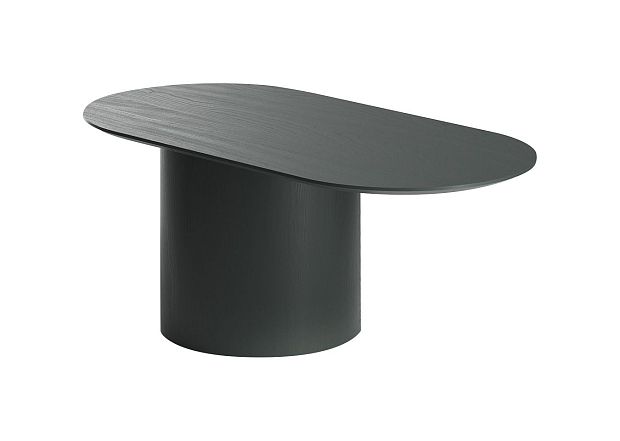 Столик Type овальный, основание D 39 см (темно-серый)