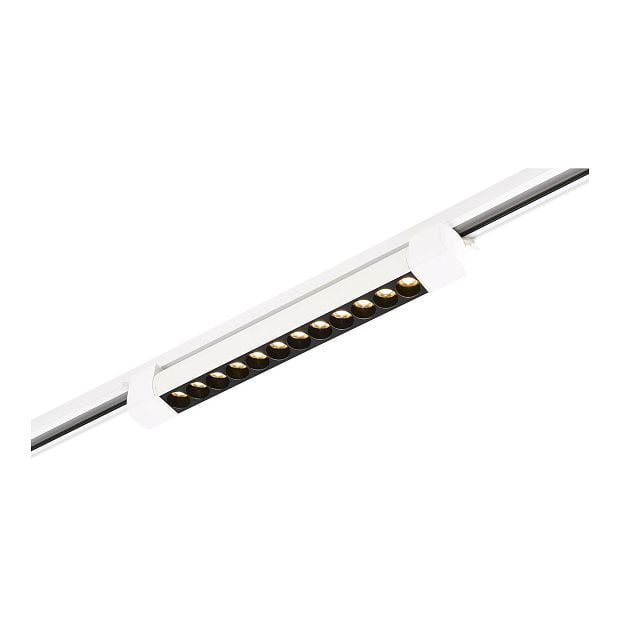 Св-к трек. Белый LED 1*10W 3000K 875Lm Ra90 24 IP20 L387xW49xH54 170-240VV