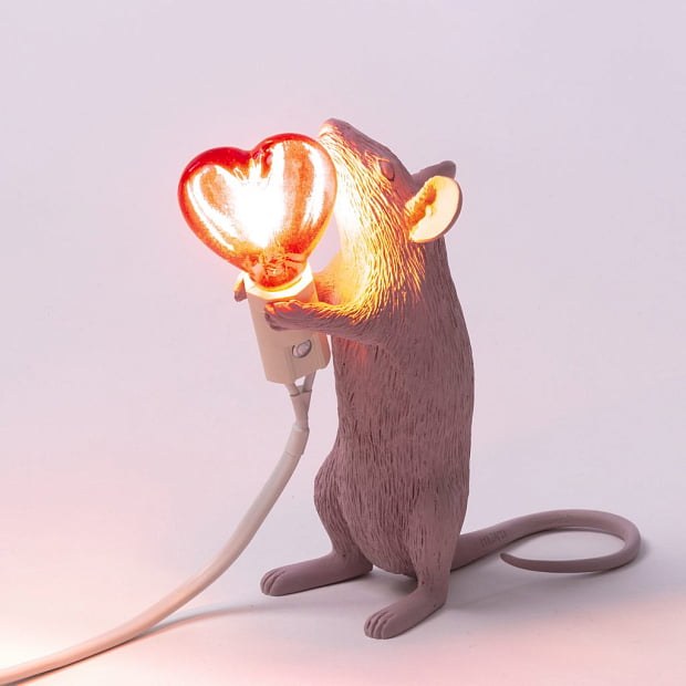 Настольная лампа Mouse Lamp Love Edition USB