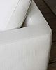 Превью Gala 4-местный диван с правым шезлонгом белый 300 см