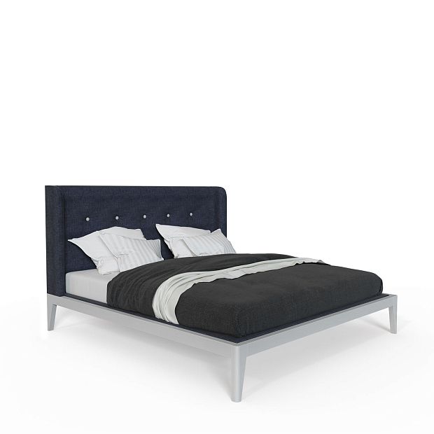 Кровать Fly SOFT NEW 180 см синяя