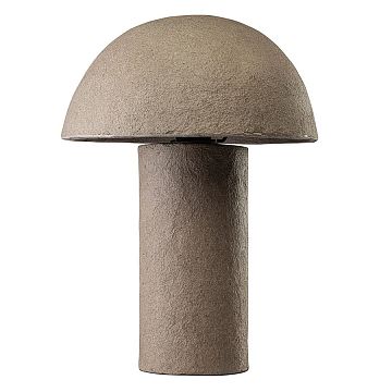 Лампа настольная texture sleek, D32x42 см, терракотовая