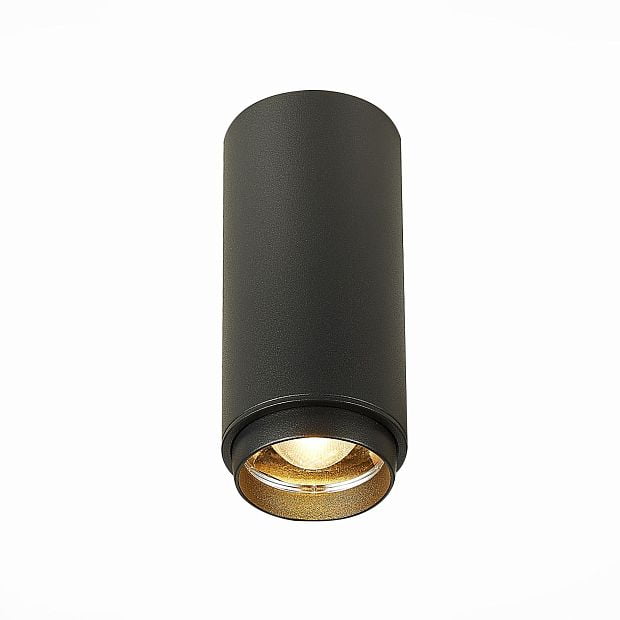 Светильник потолочный Zoom Черный LED 1*10W 3000K 1 000Lm Ra>80 15-60° IP20 D59xH130 17