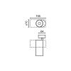 Превью Прожектор Fost SURFACE белый Ø70 28W 36° 3000K CRI90