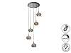 Превью Подвесной светильник Arian 5L сталь DIMABLE