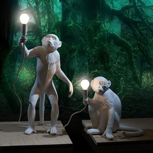 Настольная лампа Monkey Lamp Outdoor Sitting