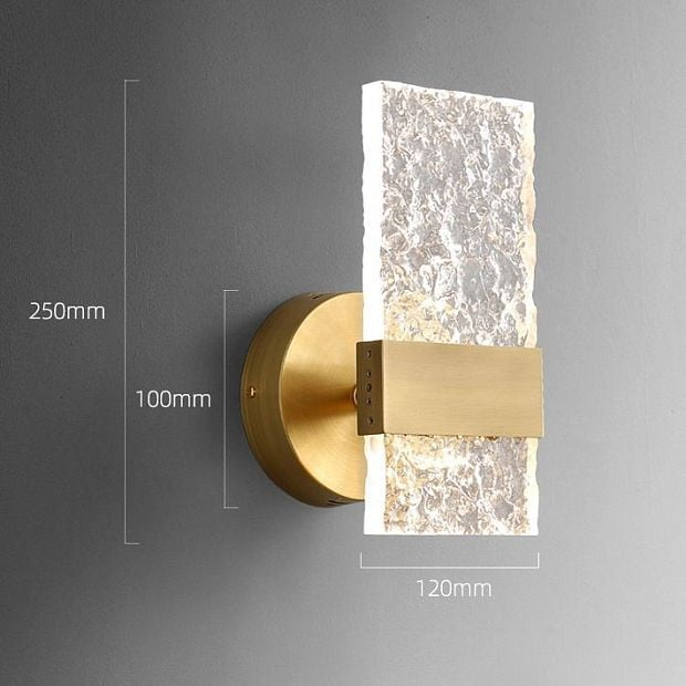 Настенный светильник Wall lamp MT8981-1W brass