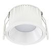 Превью Св-к встр. Белый LED 1*7W 3000K 630Lm Ra80 120° IP20 D85xH45 100-240V