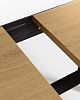 Превью Раздвижной стол Nadyria с дубовым шпоном и стальными ножками160 (200) x 90 см