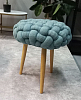 Превью Табуретка Knitted Stools Blue