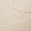 Превью Ковер современный из шерсти сотканный вручную Sahil 120 x 180 см бежевый