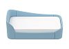 Превью Диван-кровать KIDI Soft с низким изножьем 90*200 см R (голубой)