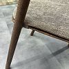 Превью Подушка к стулу Лугано (Lugano) cветло-коричневая ткань