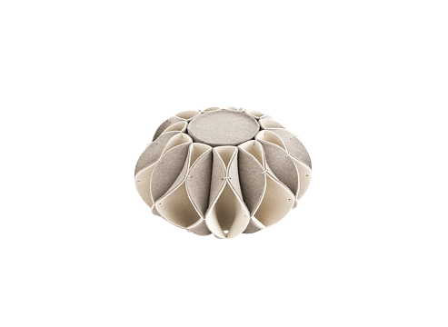 Пуф высокий Ruff Pouf Beige Ø70