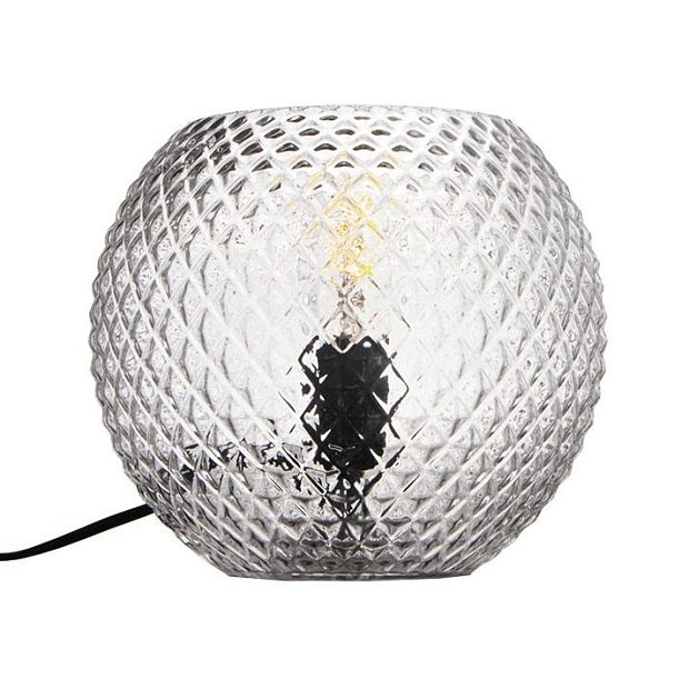 Настольный светильник Настольный светильник шар NOBB, Ø22, прозрачныйHELSINKI, опал/черный