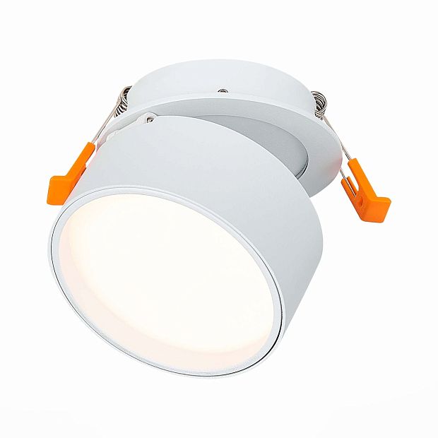 Встраиваемый поворотный светильник Белый LED 1*9W 3000K 720Lm Ra>90 120° IP20 D85xH68 1